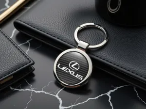 Lexus Llaveros Hombre Acero Minimalista X